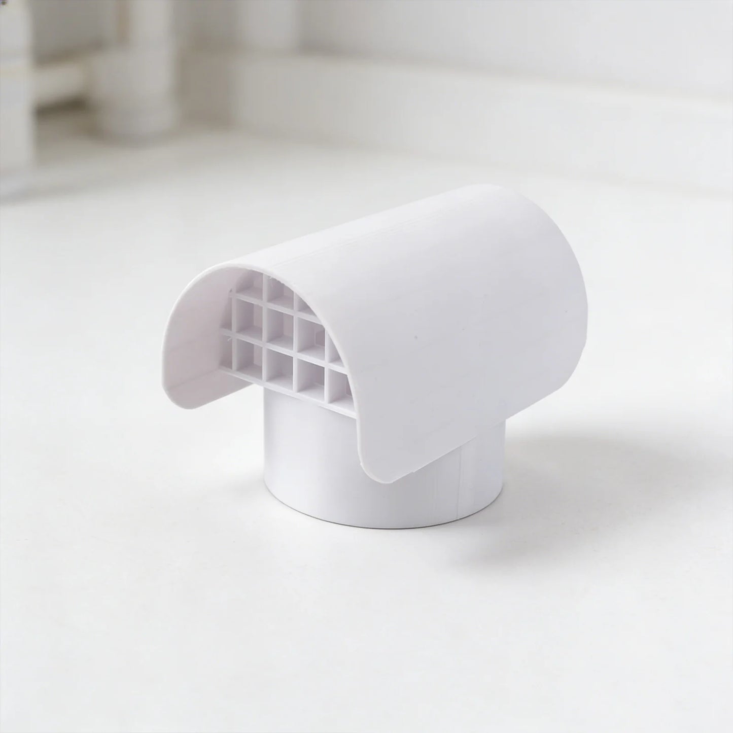 Exhaust Port Cover Pvc Ventilation Cap Radon Fan Ducts Fume Roof Air