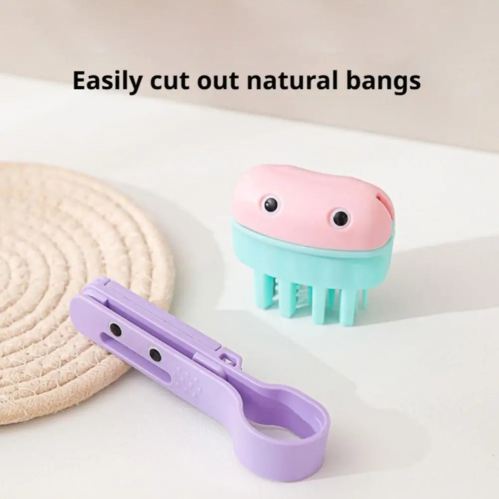 2-in-1 Bang Trimmer & Hair Cutting Comb – Portable