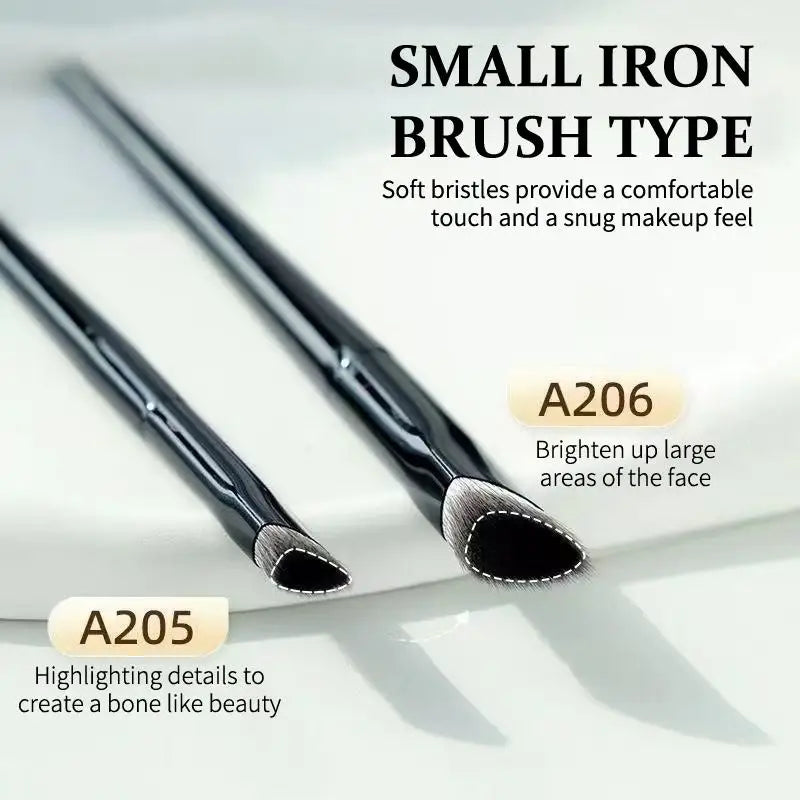 Professional Foundation Brush Triangular Brush Head Liquid Foundation Shadow Concealer Brush Women Face Base Makeup Beauty Tools Peaceful Pleasures Health and Wellness