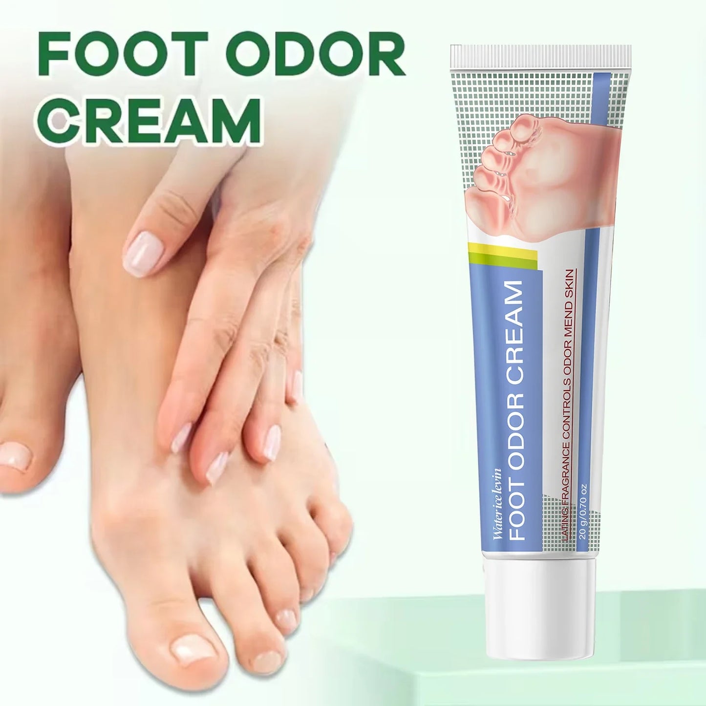Foot Cream with Hyaluronic Acid & Niacinamide – Moisturizing 20g
