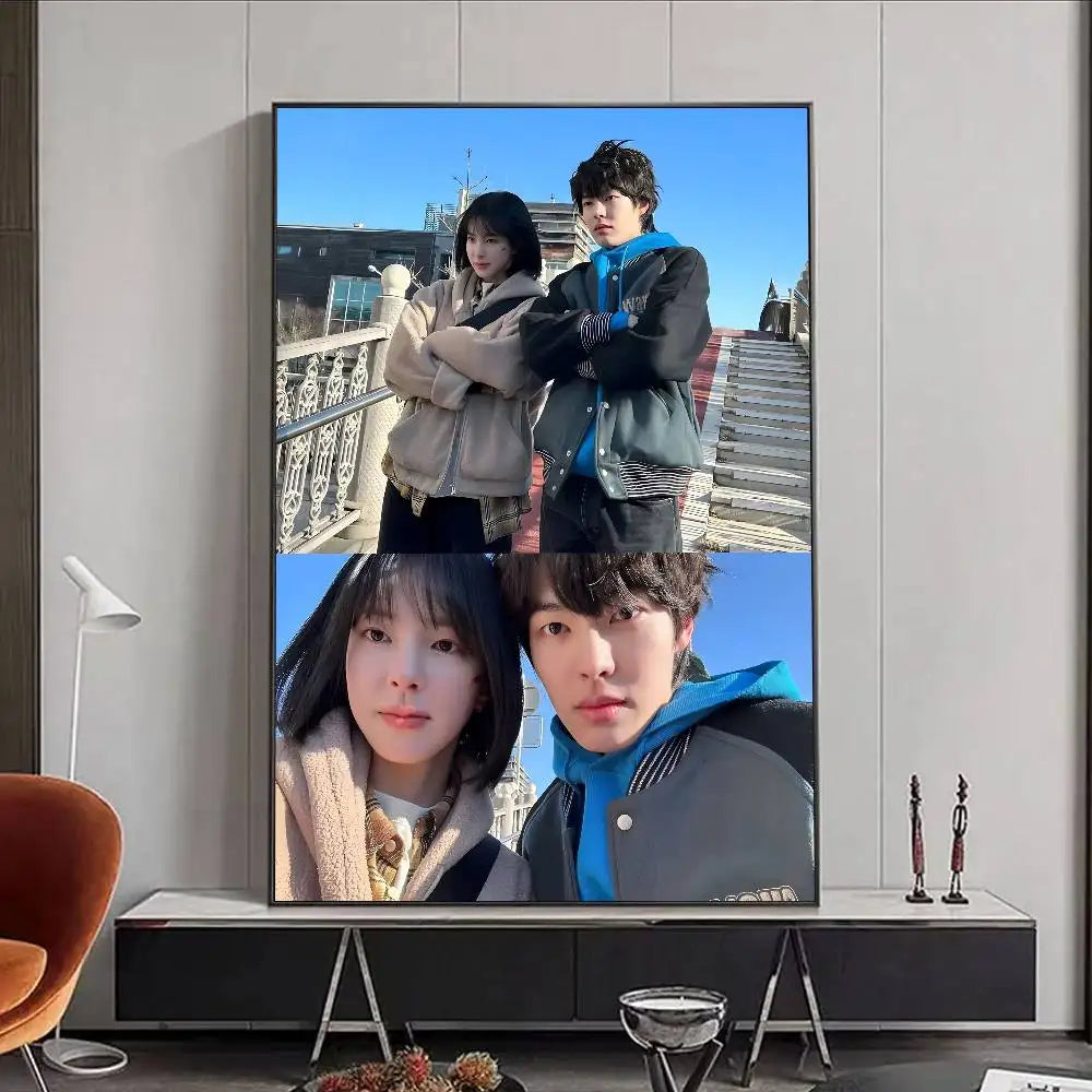 Hot Kdrama S-Study group Poster HD art poster for home living room bar office decoration sticky waterproof Peaceful Pleasures Health and Wellness z28 15X20cmNoframe