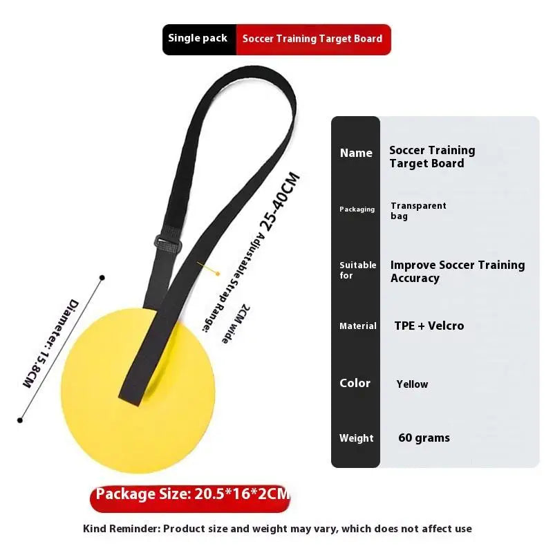 Portable Soccer Goal Target Trainer with Adjustable Strap