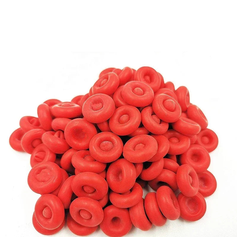 20Pcs/lot Red Caulking Gun Nozzles Cap Caulk Saving Cap Caulk Sealer Saver Open Caulking Tube For Sealing And Preserving Peaceful Pleasures Health and Wellness