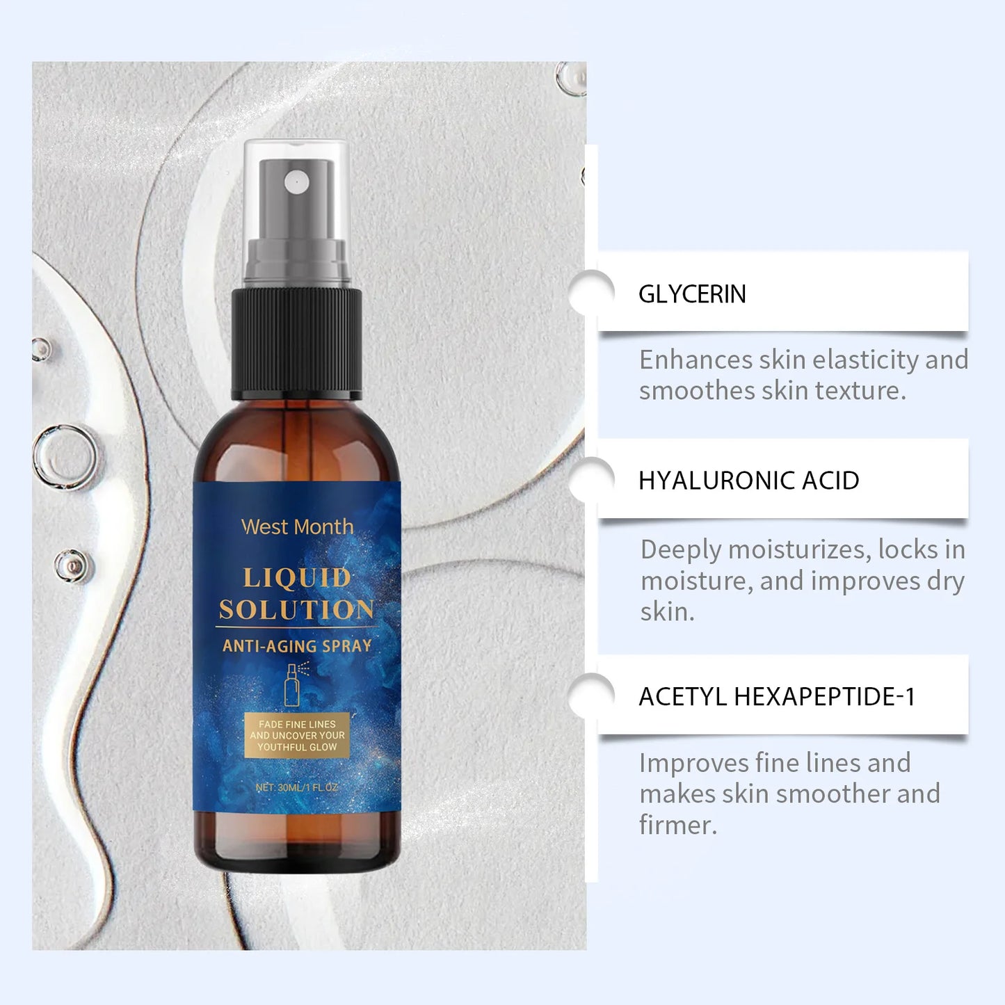 Anti-Aging Facial Serum | Firming, Wrinkle & Dark Circle Care
