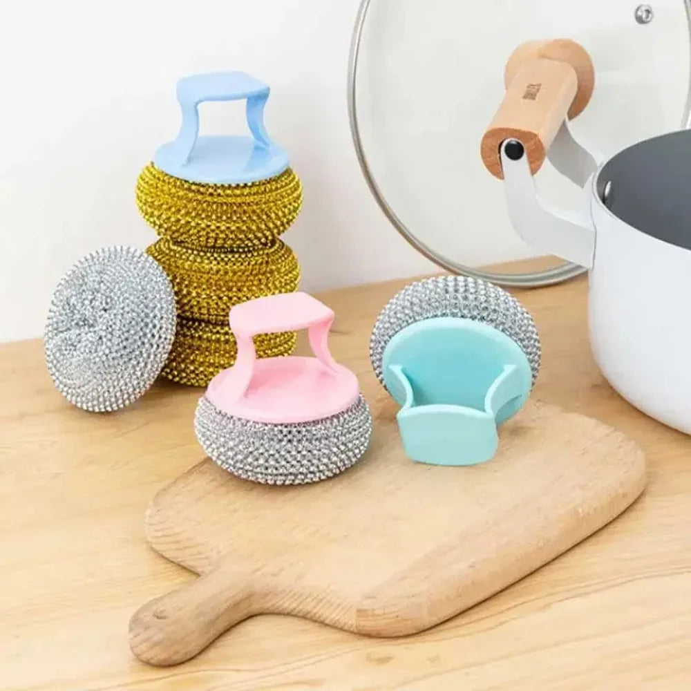 Detachable Cleaning Ball Brush for Pots & Pans | 1/3/5 PCS