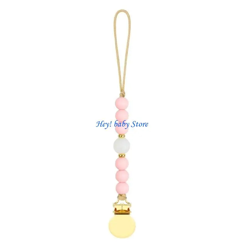 Non-Toxic Silicone Baby Pacifier Clip | Safe Holder 0–24M