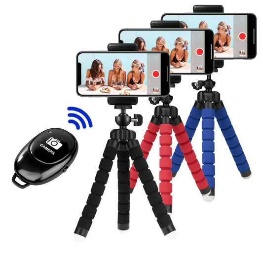 VeFly Mini Flexible Tripod – 360° Swivel Phone & Camera Mount Flexible Phone Tripod Oasis Select