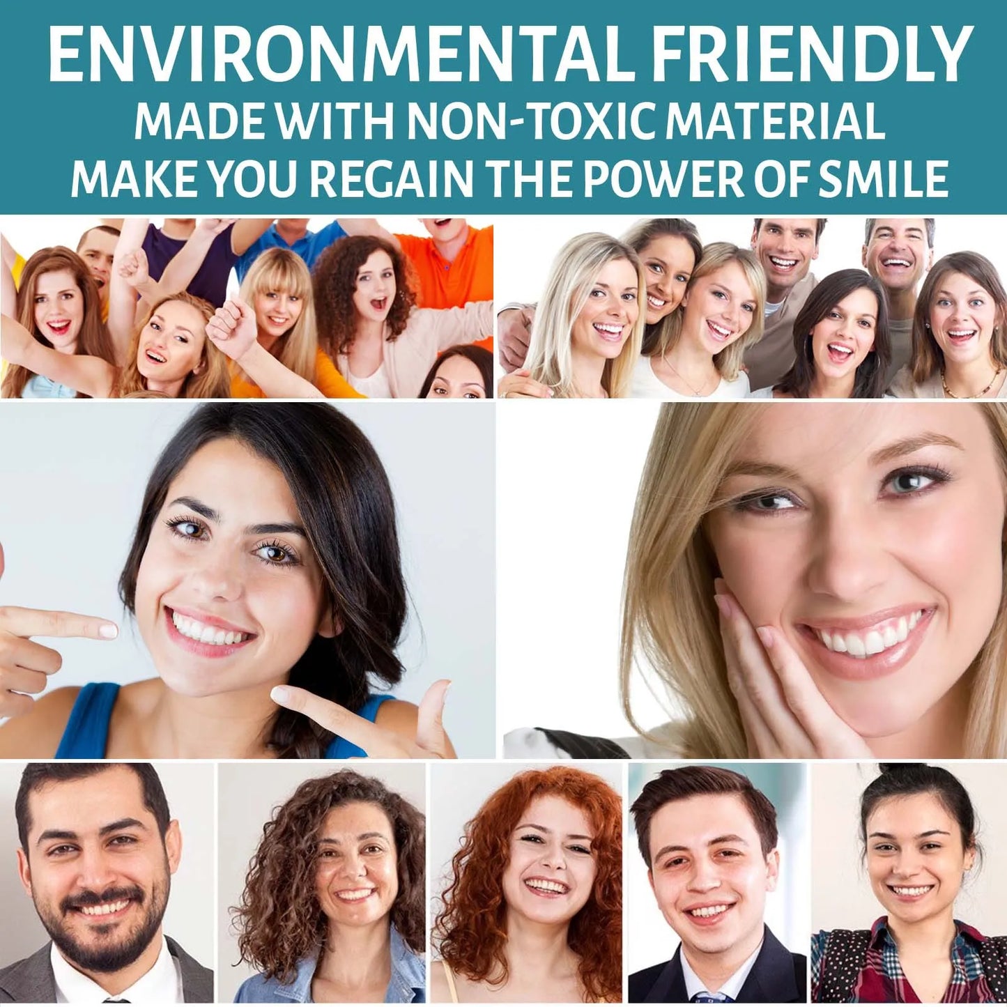 Snap-On Teeth Veneers | Temporary Whitening Tooth Cover