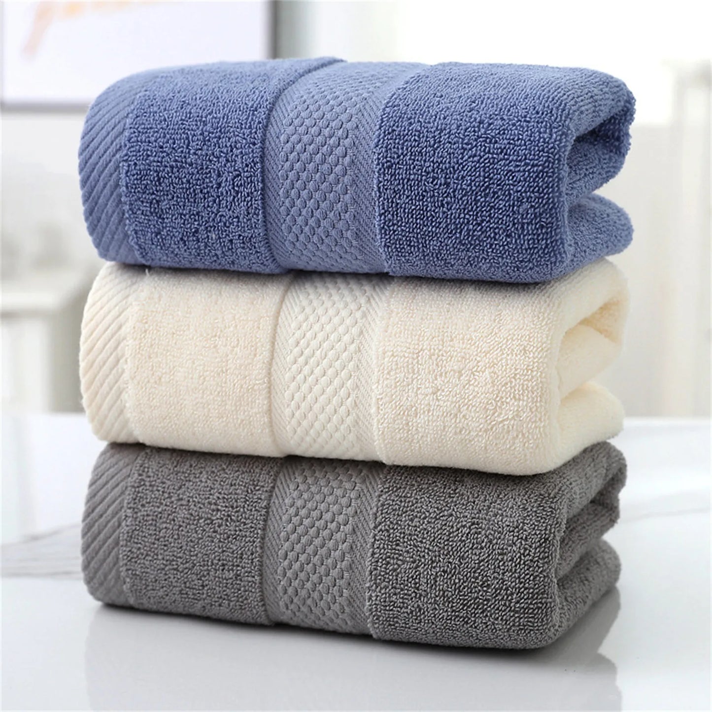 Egyptian Cotton Hand Towels – Hotel & Spa Absorbent 13x27"