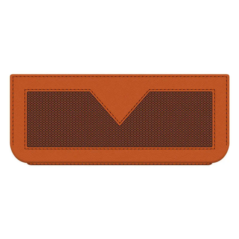 Car Door Storage Bag – PU Leather Multi-Pocket Hanging Organizer Car Door Organizer Peaceful Pleasures Health and Wellness Orange