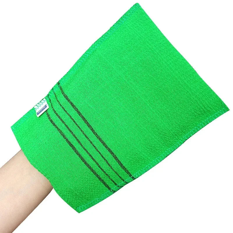 Korean Exfoliating Bath Washcloth Body Scrub Towel Set 2pc Exfoliating Bath Cloth Peaceful Pleasures Health and Wellness