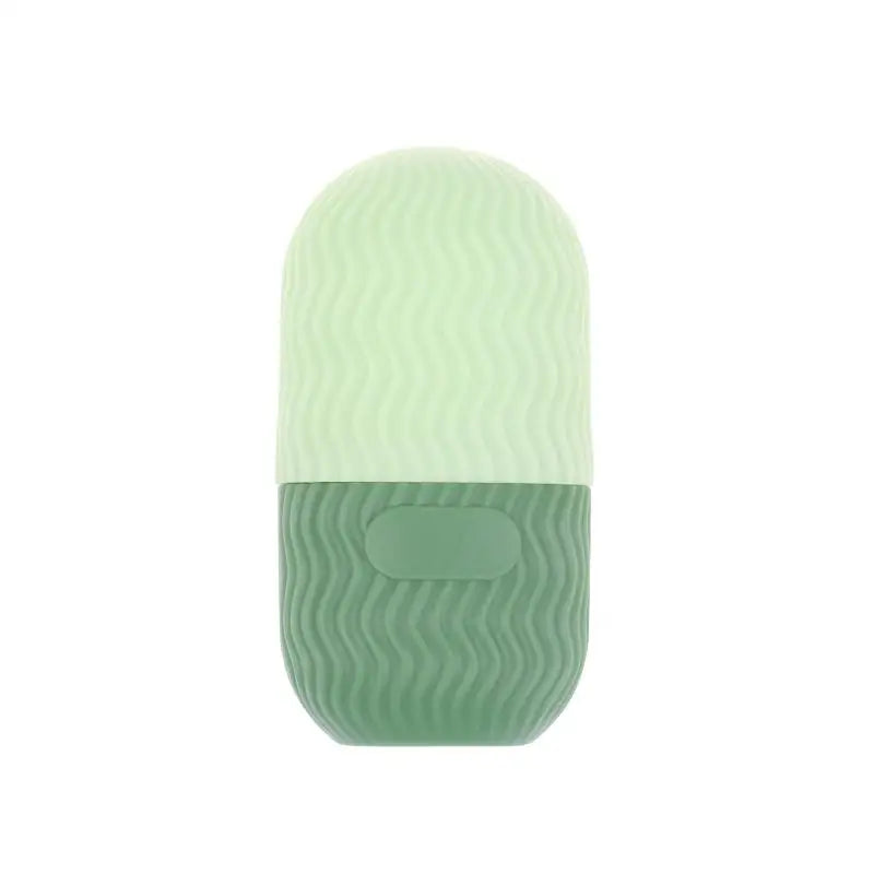 Silicone Mold Ice Roller Massager Mold For Facial Ice Pack Skincare Tools Eliminating Eye Bags Reusable And Soothing Peaceful Pleasures Health and Wellness Green