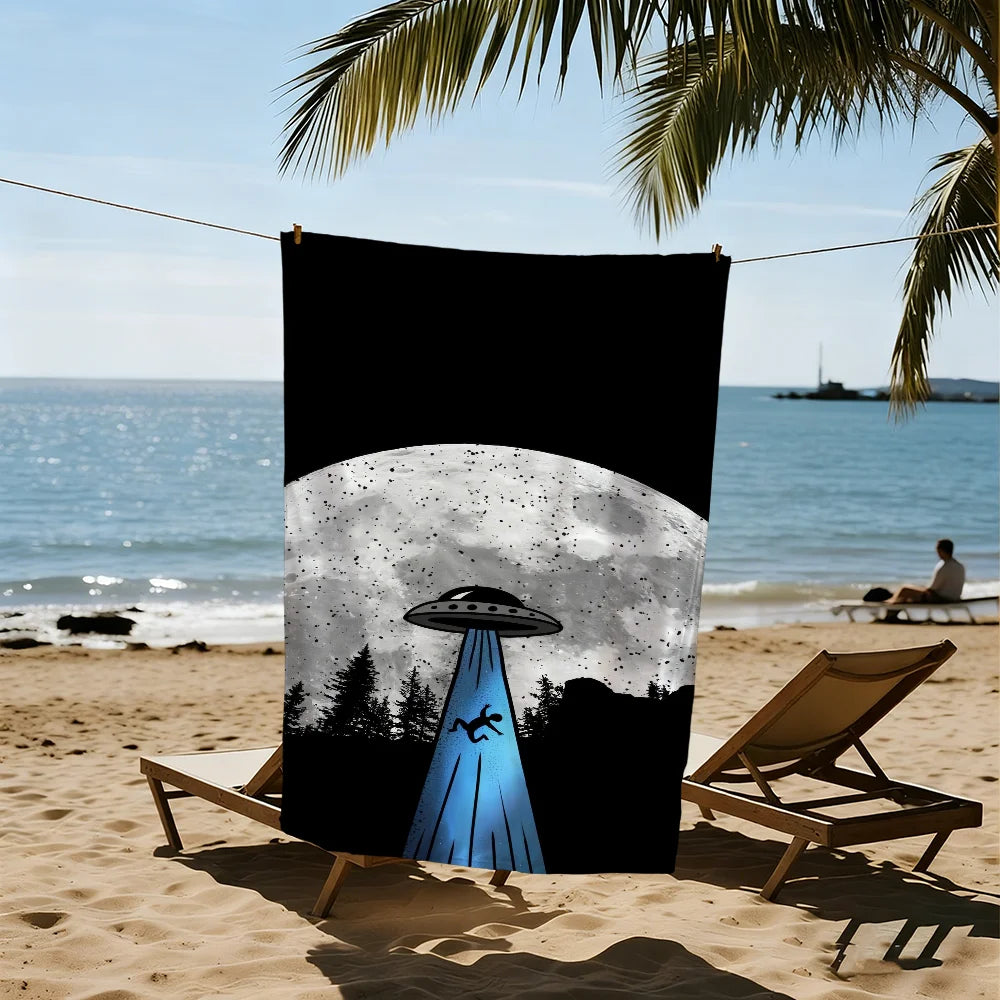 Quick-Dry Beach Towel | Soft Microfiber Pool & Travel Towel Quick-Dry Beach Towel Peaceful Pleasures Health and Wellness