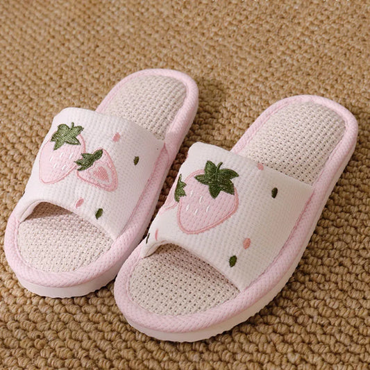 Women's Fluffy Winter Slippers – Soft Anti-Slip Indoor Slides