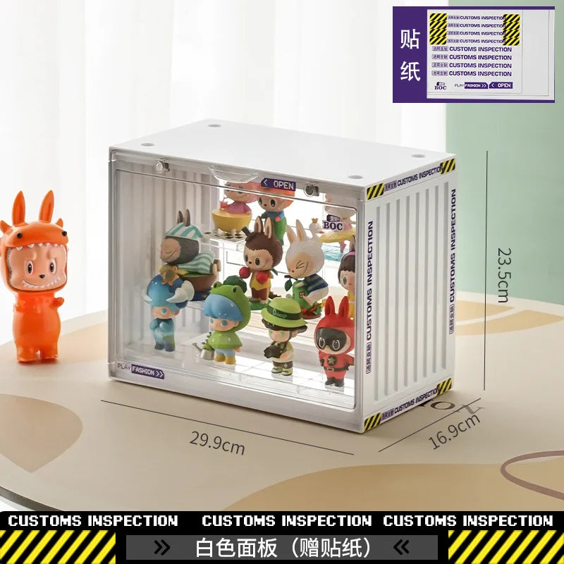 Large Collectible Figure Display Case – Dust-Proof Organizer Box