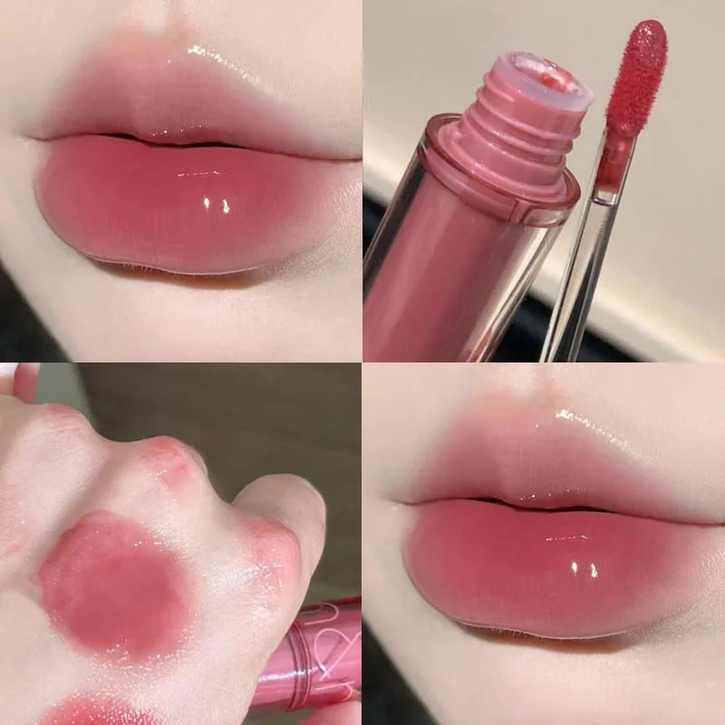 Crystal Jelly Lip Gloss | Plumping Waterproof Lip Glaze Tint