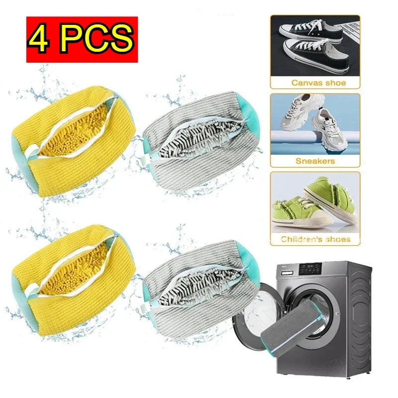 Shoe Laundry Bag – Reusable Mesh Sneaker Washing Net