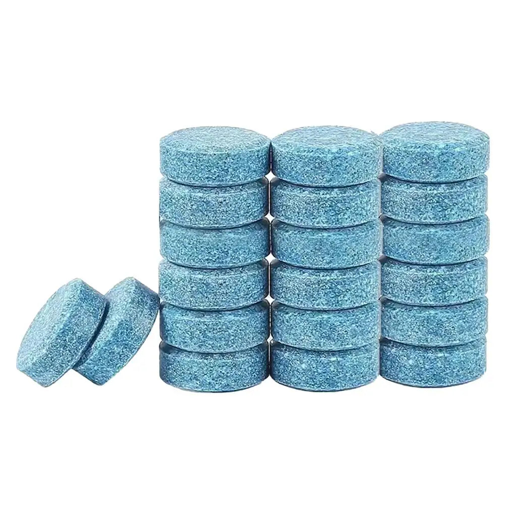 All-Season Car Windshield Cleaning Tablets for Windows Peaceful Pleasures Health and Wellness 30PCS