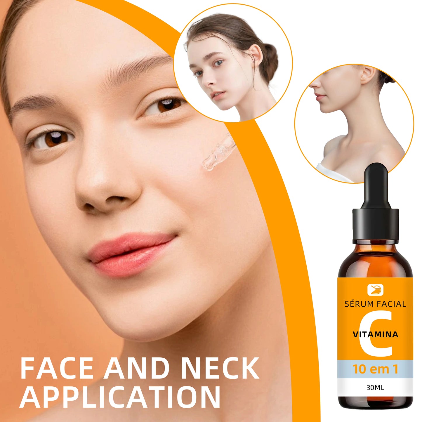 Ottilavie Vitamin C Serum| Fragrance-Free for All Light Beige Skin Tones | Brightens & Hydrates | All Skin Types | 30ml/50ml Peaceful Pleasures Health and Wellness