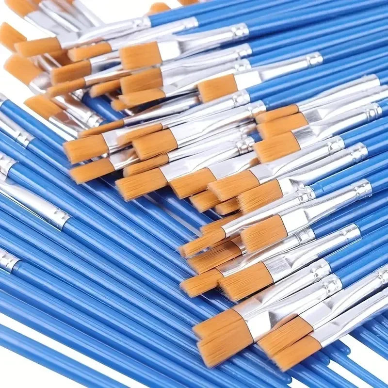 Nylon Paint Brush Set 2–20 Pieces | Art & Craft Brushes
