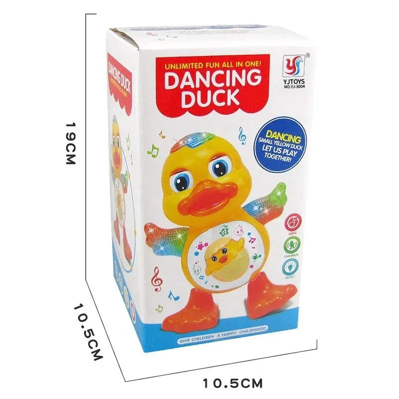 Electric Dancing Duck Toy – Musical, Lights & Interactive Kids Gift