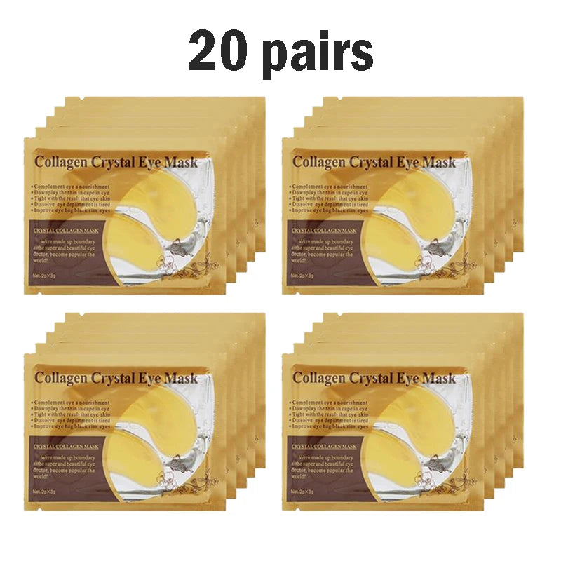 Gold Collagen Crystal Eye Patches – Firming & Moisturizing Mask