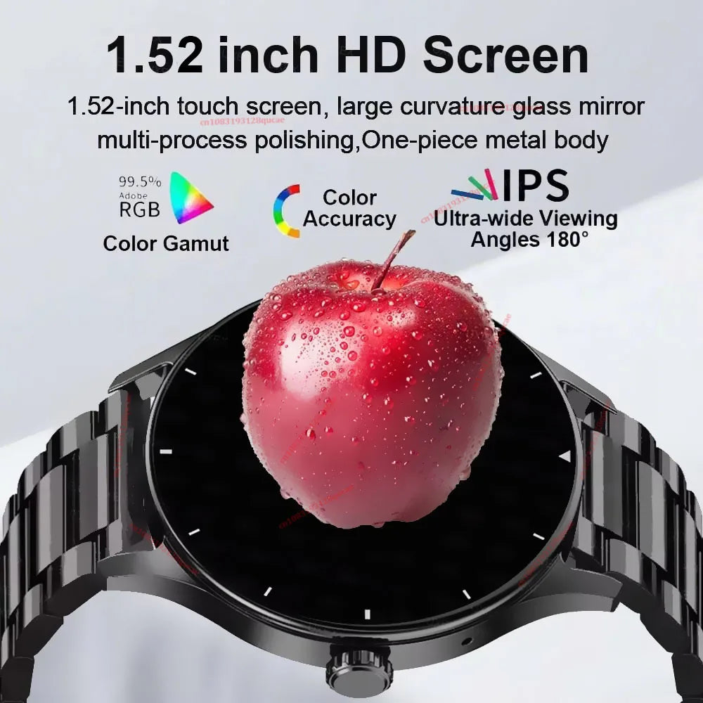 HW12 Smart Watch 1.52" HD | BT Calling, Fitness & Custom Photo