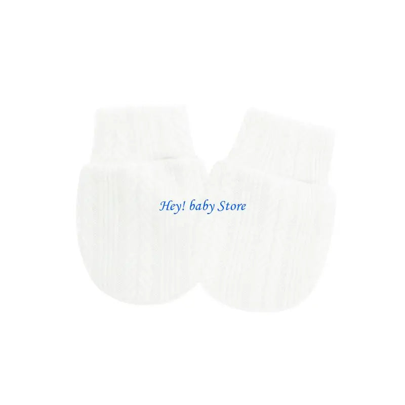 Newborn Scratch Proof Mittens | Soft Cotton Baby Hand Covers