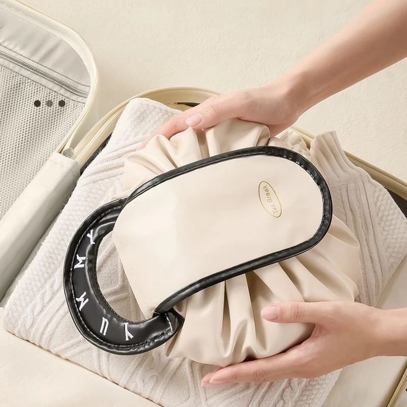 Large Waterproof Foldable Travel Makeup Bag | Cosmetic Organizer