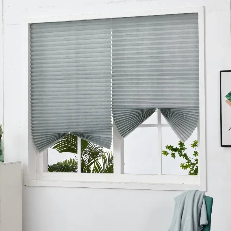 Self-Adhesive Pleated Window Blind | No-Drill Privacy Shade