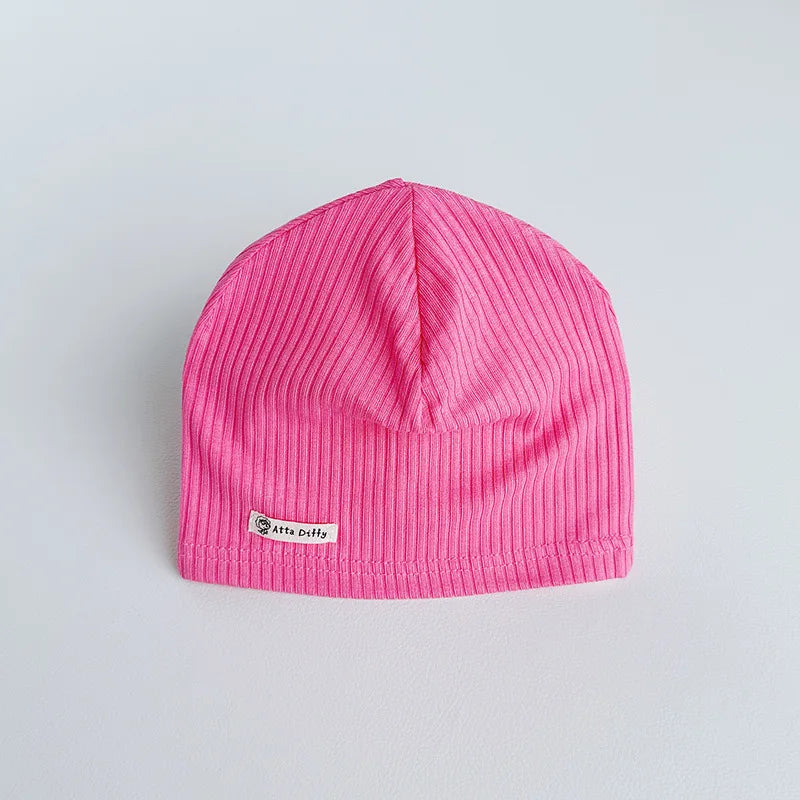Kids Beanie Hat | Soft Cotton Spring Autumn Boys Girls Ages 1–8