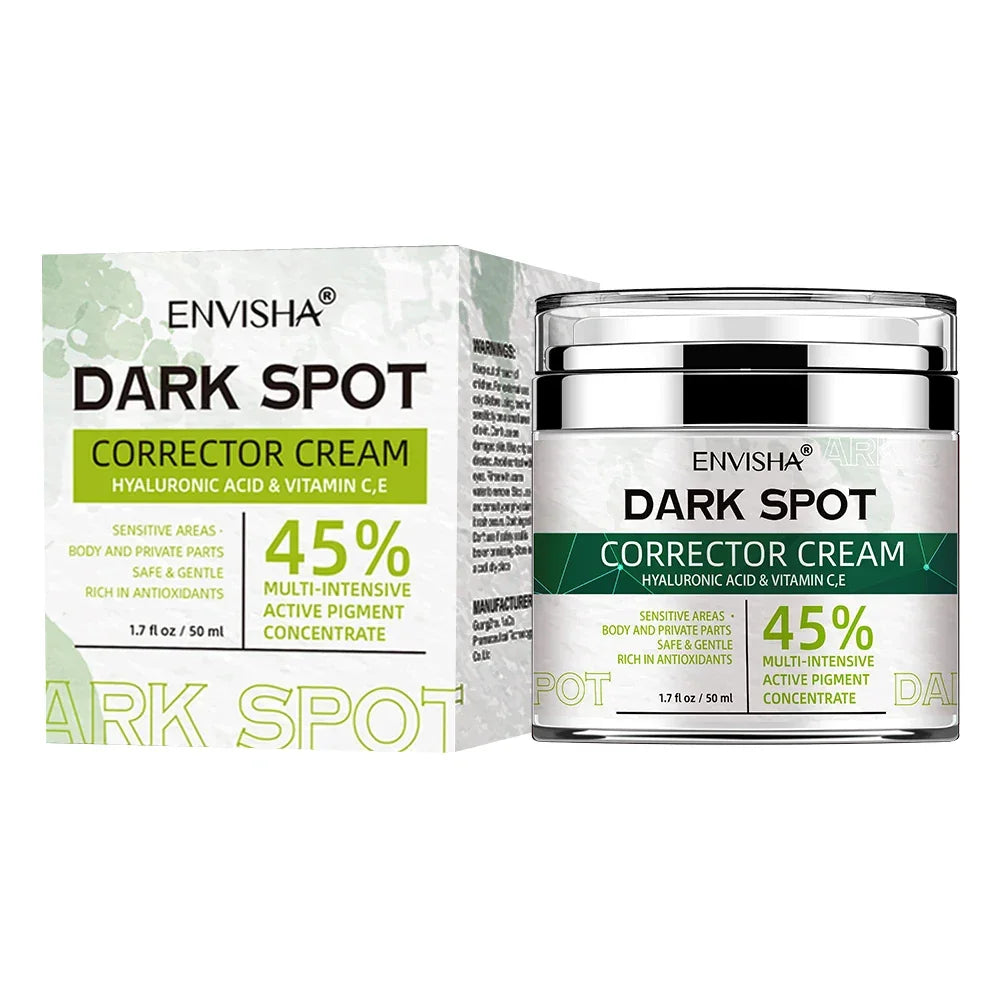 ENVISHA Freckle & Dark Spot Cream – Whitening, Anti-Aging & Brightening Peaceful Pleasures Health and Wellness