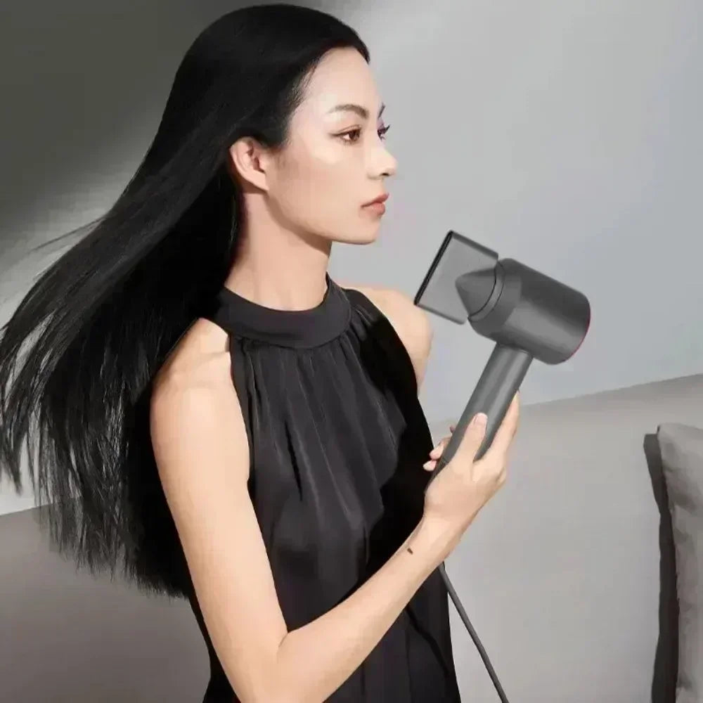 5 in 1 Professional Hair Dryer, with Hot and Cold Air Functionality - Lightweight and Thermostatic Styling Tool for Smooth Hair Peaceful Pleasures Health and Wellness
