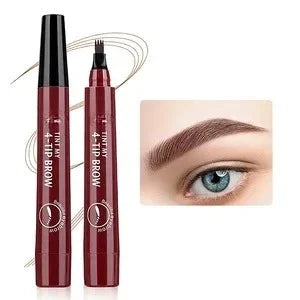 Four-pronged eyebrow pencil, four-end, long-lasting, non-smudged, water-resistant, anti-smudged eyebrow pencil Peaceful Pleasures Health and Wellness 03
