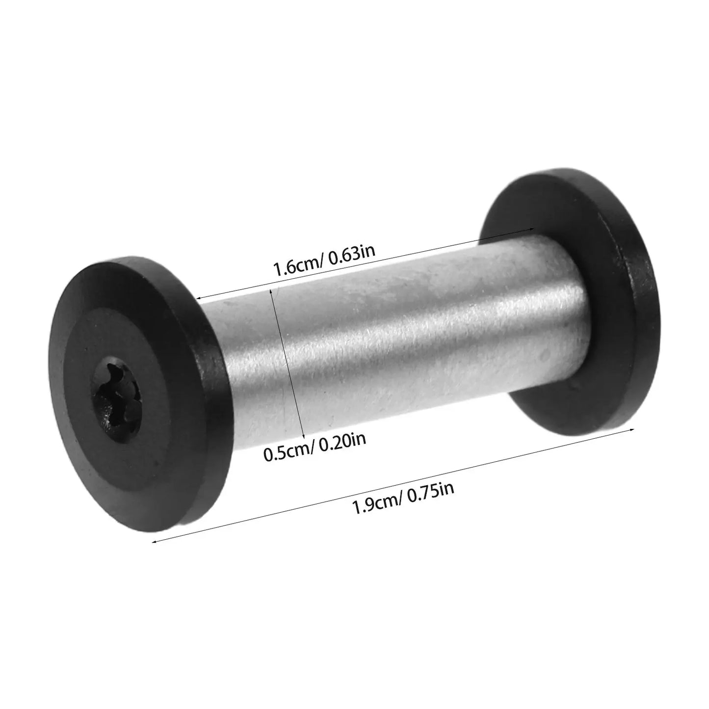 2Pcs Locking Latch Spindle Pins Stainless Steel Knife Handle Rivets Bolts Fasteners DIY Knife Making Projects Craft Brads Peaceful Pleasures Health and Wellness