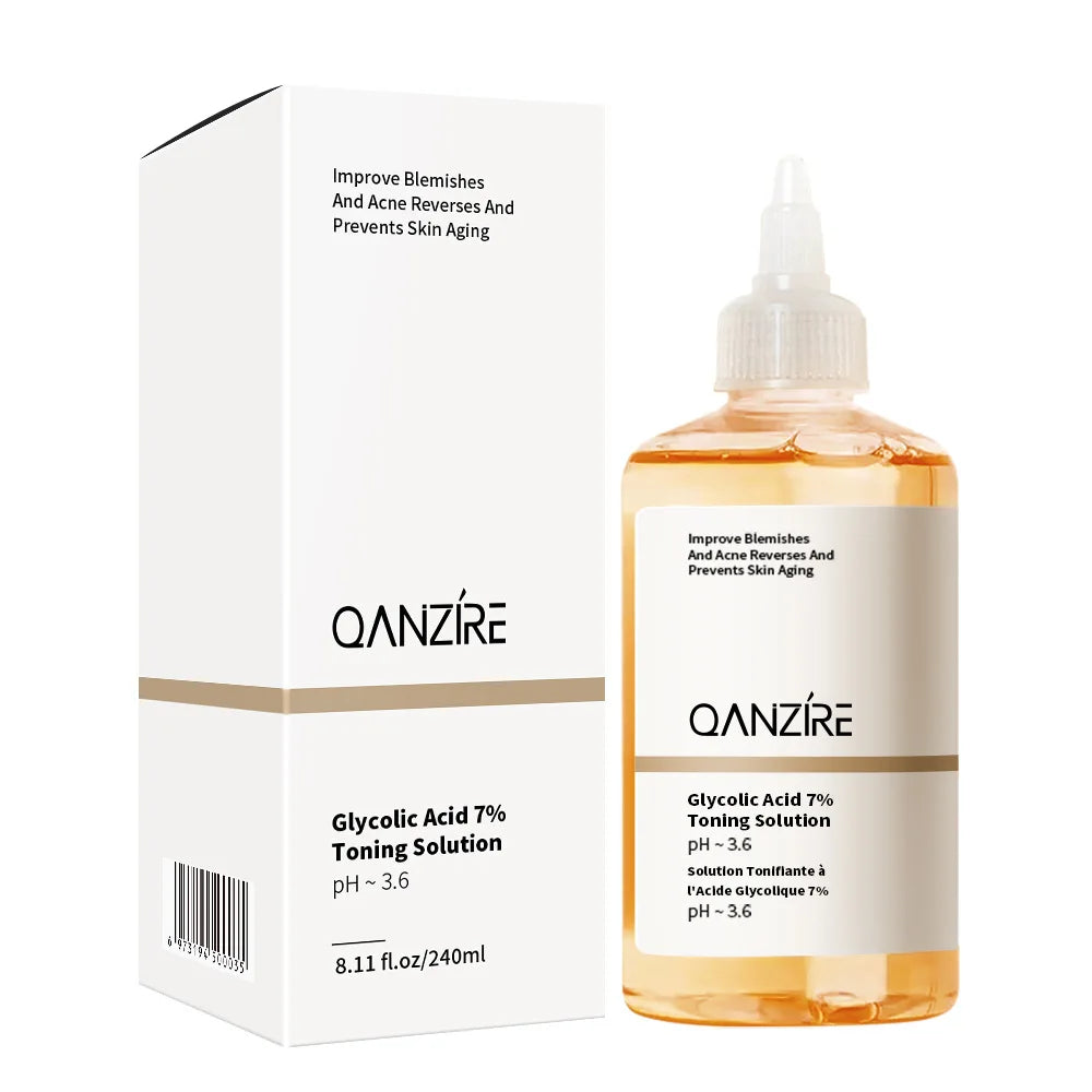 Glycolic Acid 7% Exfoliating Toner – Pore-Minimizing 240ml Exfoliating Toner Peaceful Pleasures Health and Wellness