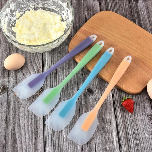 Flexible Dough Scraper & Pastry Spatula | Baking Bowl Scraper Pastry Dough Scraper Peaceful Pleasures Health and Wellness