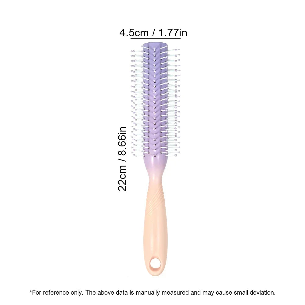 Anti-Static Round Roller Comb – Curly Hair & Wig Styling