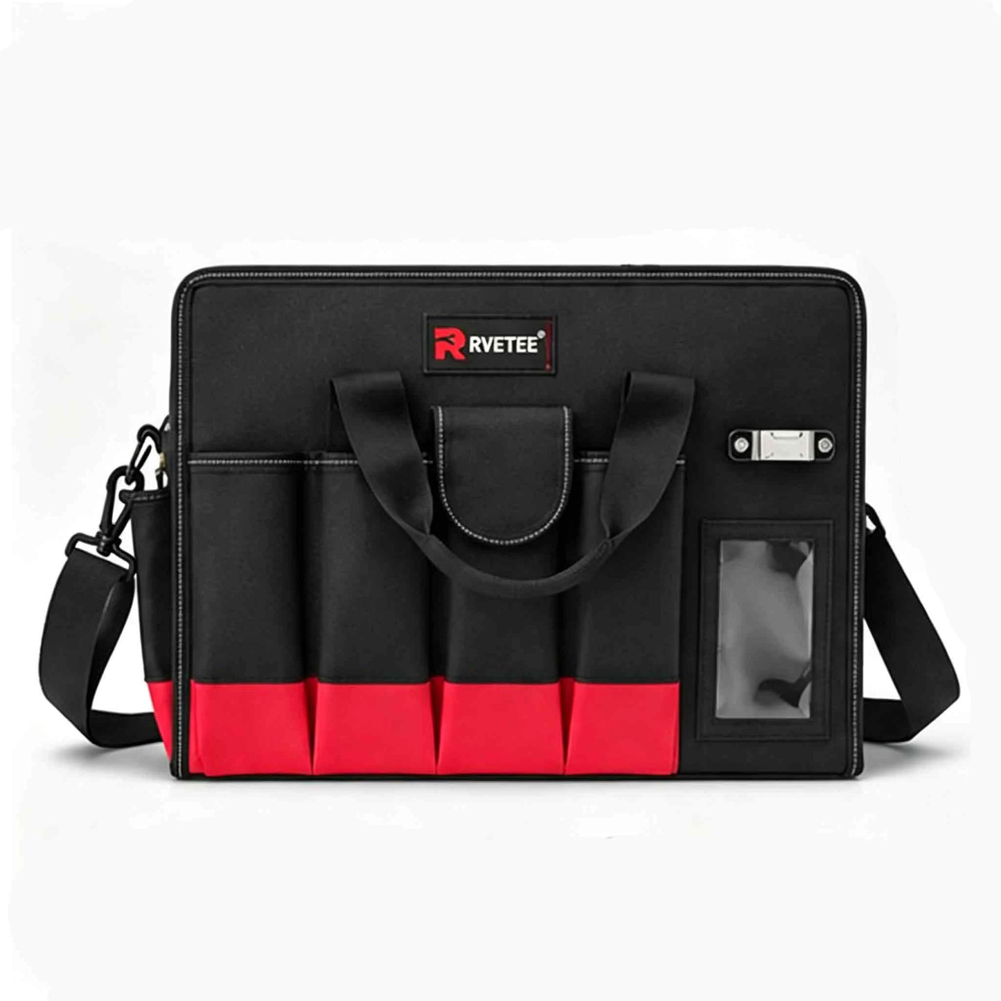 RveTee 34-Pocket Tool Tote Bag | 1680D Oxford, PE Base
