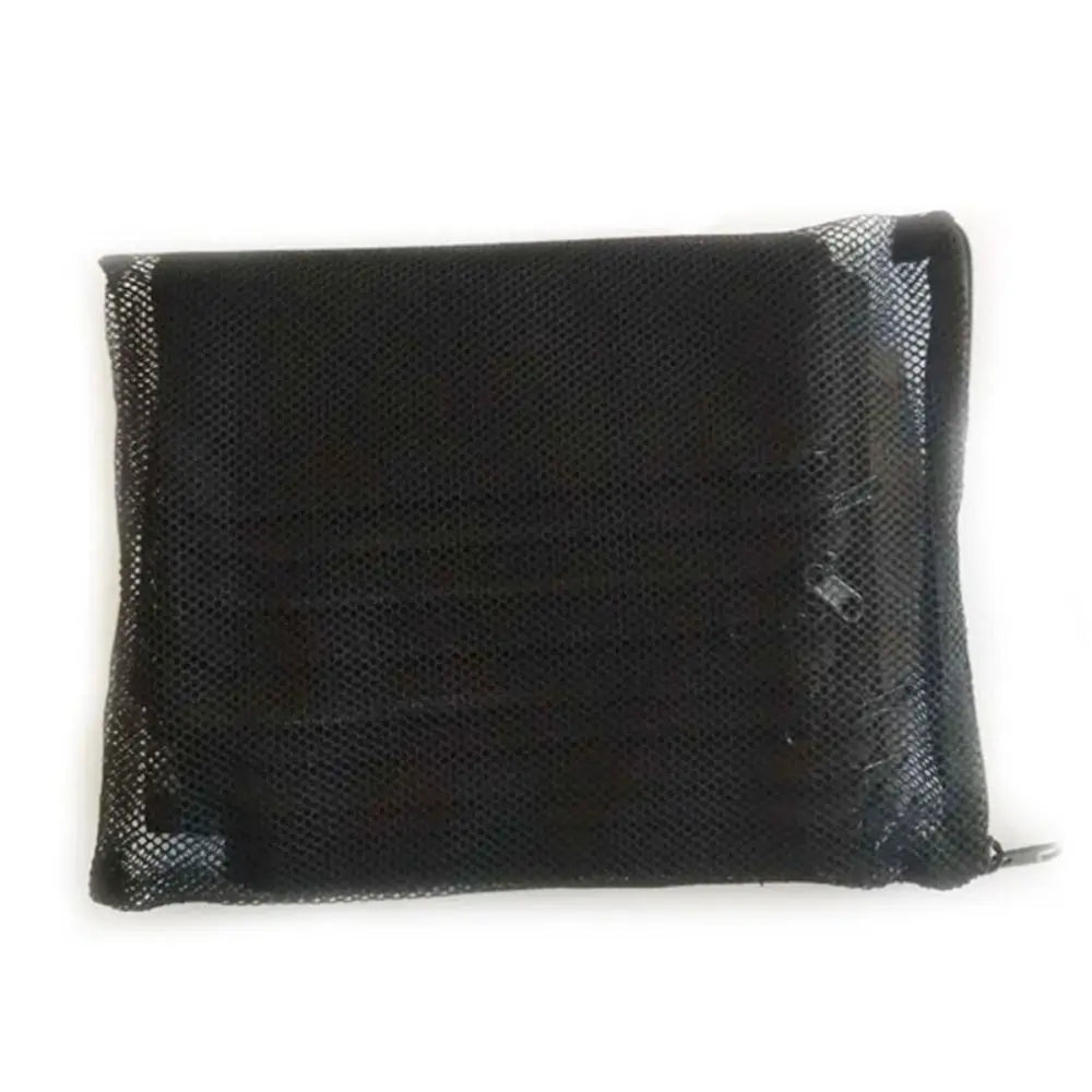 Isolation Bag Nylon Filter Bag Black White Reusable Filter Net Bag for Aquarium Fish Tank Pond Media Isolation Bag Peaceful Pleasures Health and Wellness