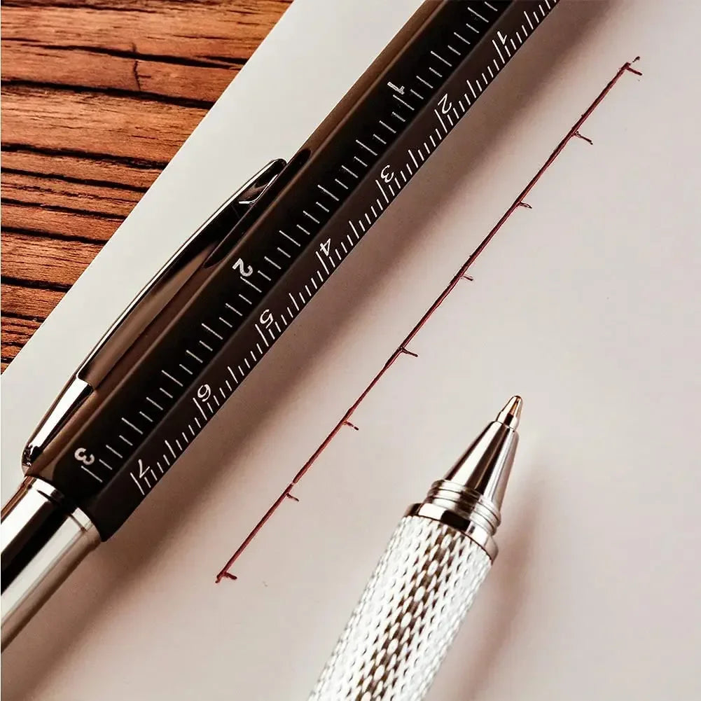 7-in-1 Stylus Pen | Screwdriver, Ruler, Level & Ballpoint
