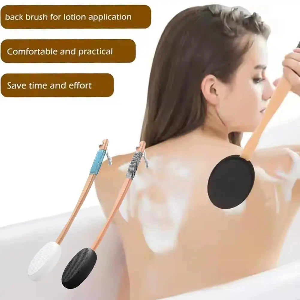 Silicone Long Handle Back Lotion & Sunscreen Applicator