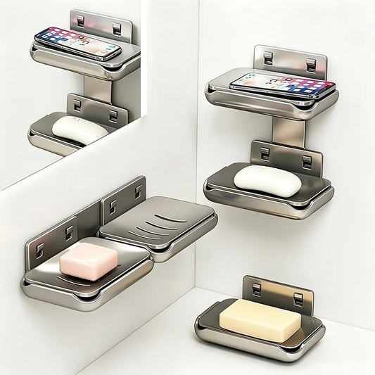 No-Drill Bathroom Corner Shelf – Metal Soap & Storage Rack Corner Bathroom Shelf Peaceful Pleasures Health and Wellness