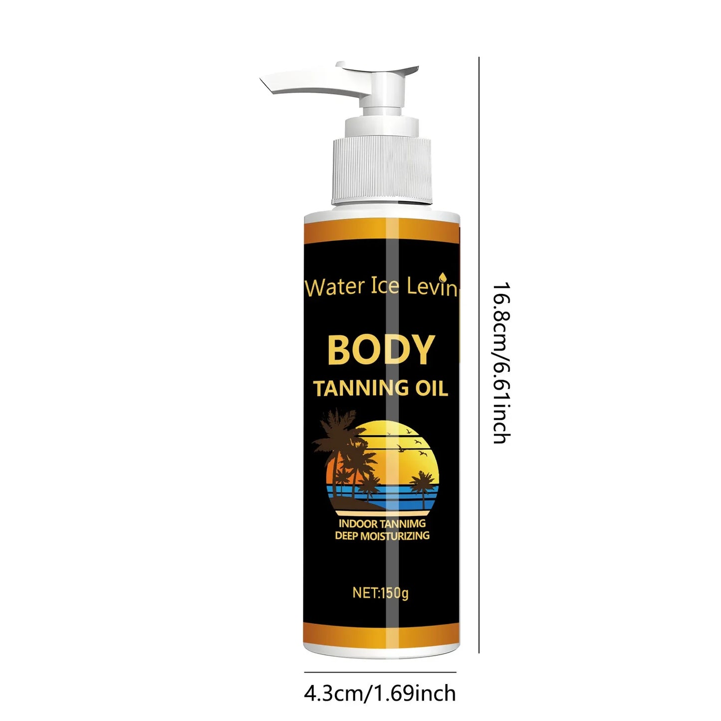 Body Tanning Oil with Coconut Oil – Deep Hydration & Sunless Tan