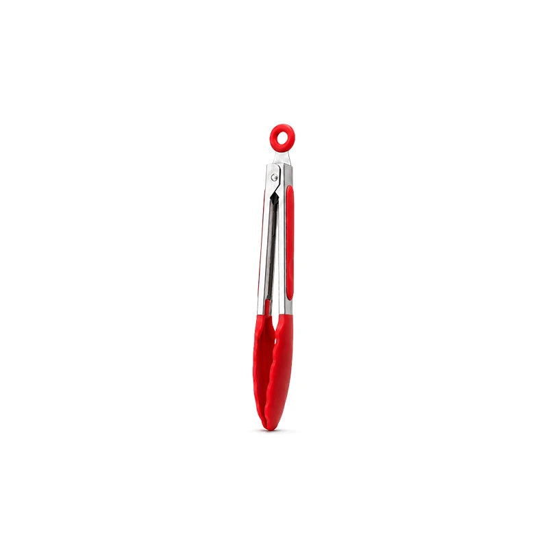 Silicone Tip Kitchen Tongs Set 3 Sizes – BBQ & Cooking Tongs