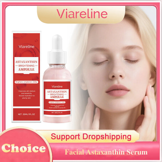 Viareline Astaxanthin Face Serum | Hydrating, Firming, Brightening Facial Serum Peaceful Pleasures Health and Wellness
