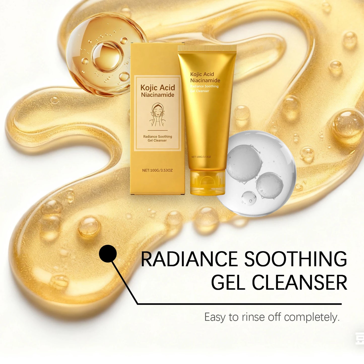 Radiance Soothing Gel Cleanser – Brightening Face Wash 100g