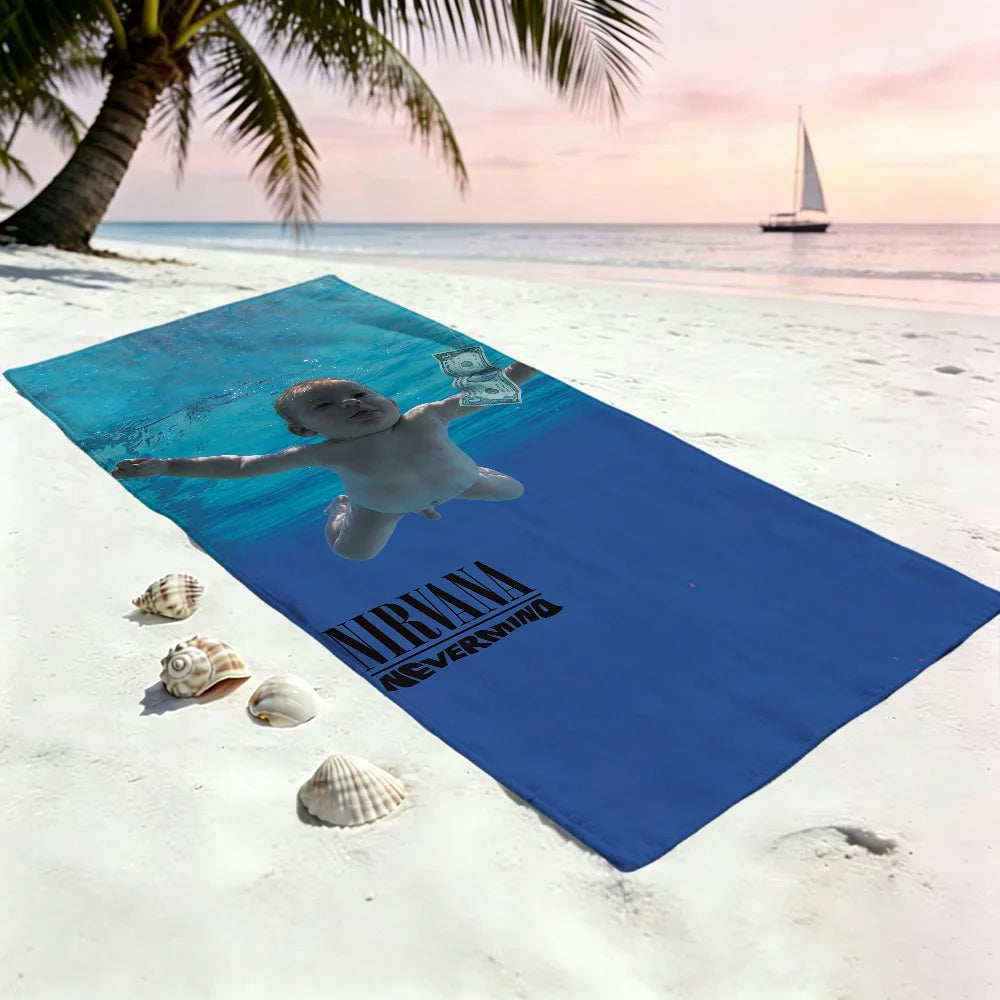 Quick-Dry Beach Towel | Soft Pool Travel Gym Towel – 11 Sizes