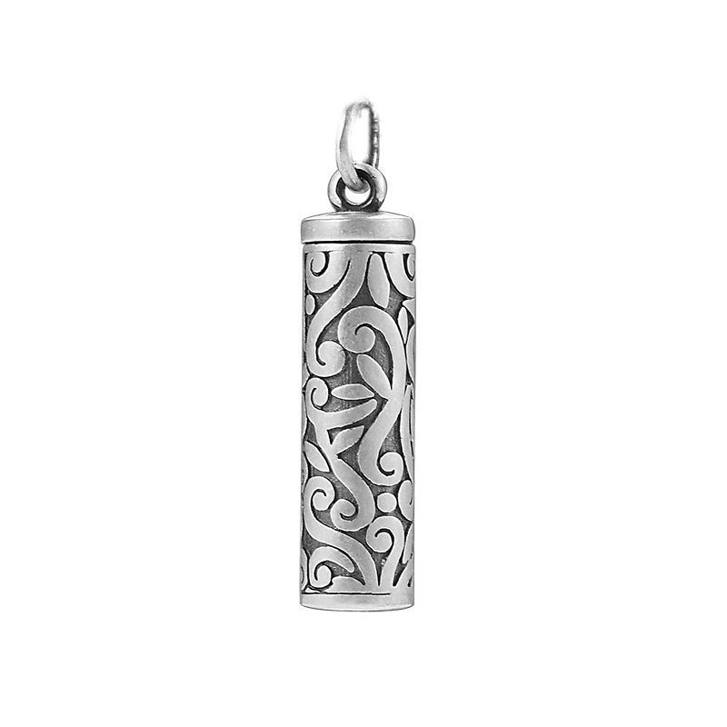 Pill Box Stainless Steel Sealed Capsule Waterproof Camping Firstaid Pendant Travel Outdoor Portable Case Organizer Peaceful Pleasures Health and Wellness