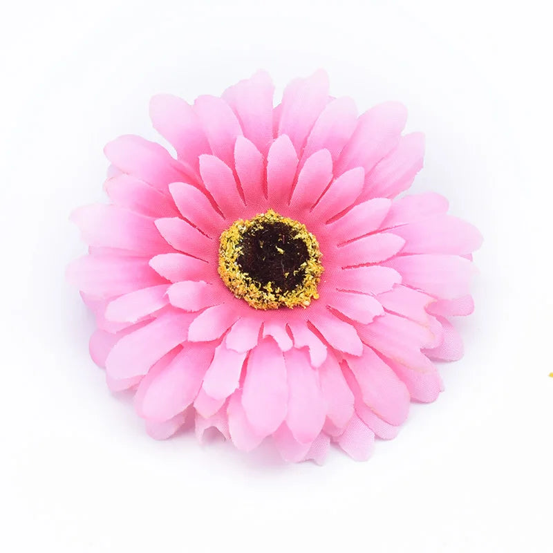 Silk Gerbera Artificial Flowers 10/20 Pcs – Wedding & Home Decor